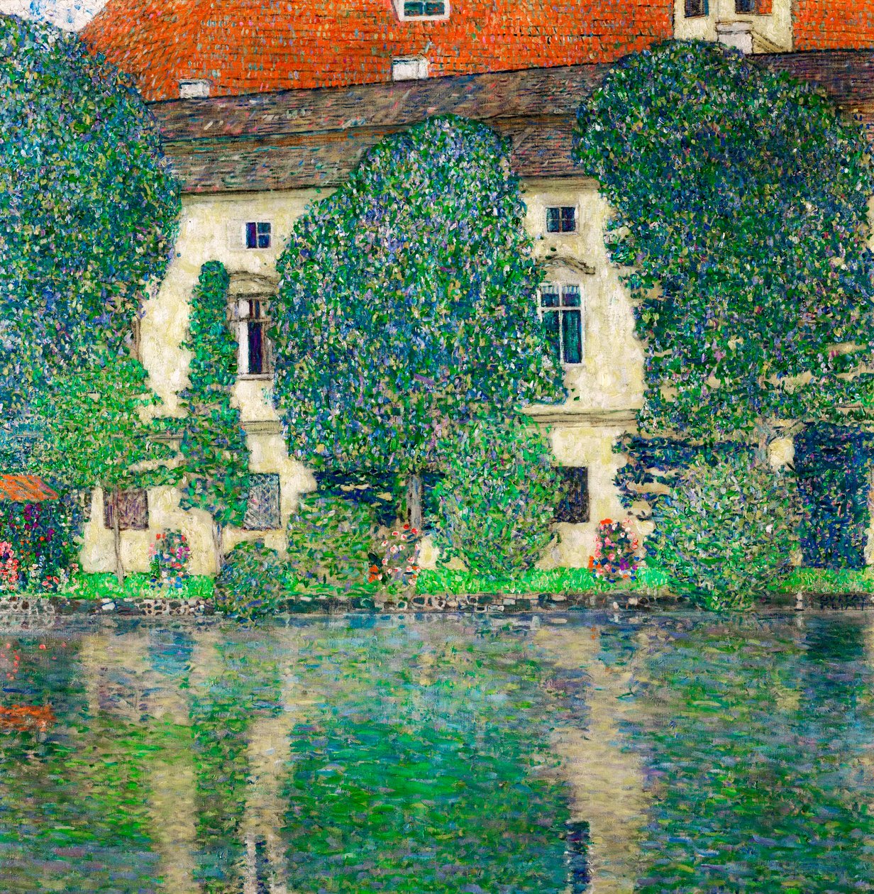 Schloss Kammer ved Attersee III, 1910 af Gustav Klimt