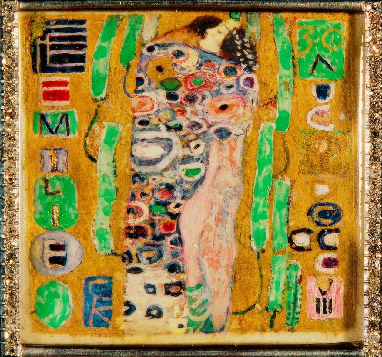 Kysset af Gustav Klimt
