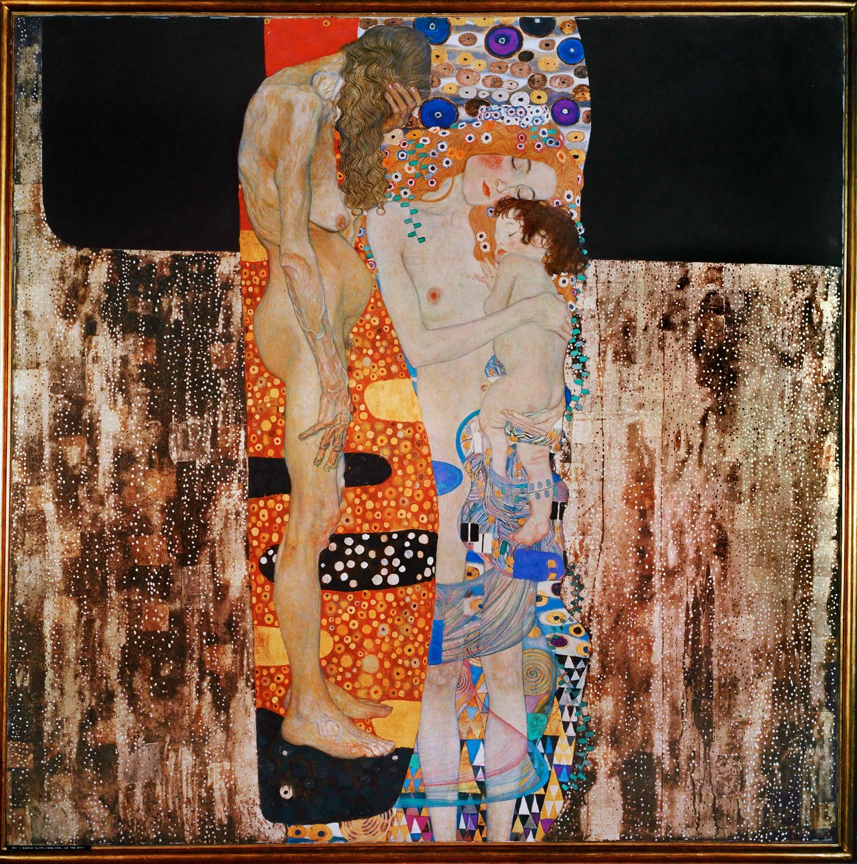 Menneskets tre aldre af Gustav Klimt
