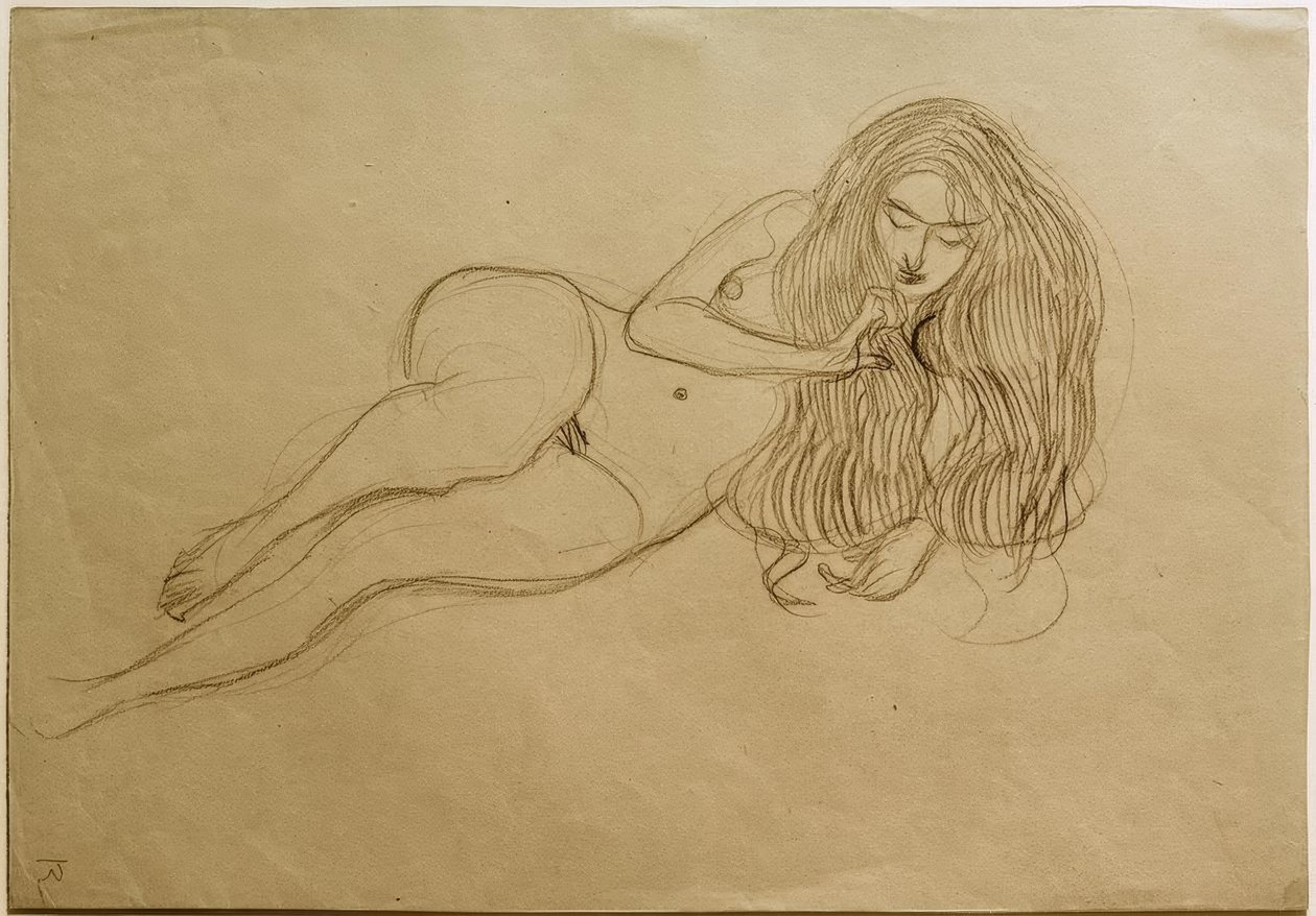 Begær af Gustav Klimt