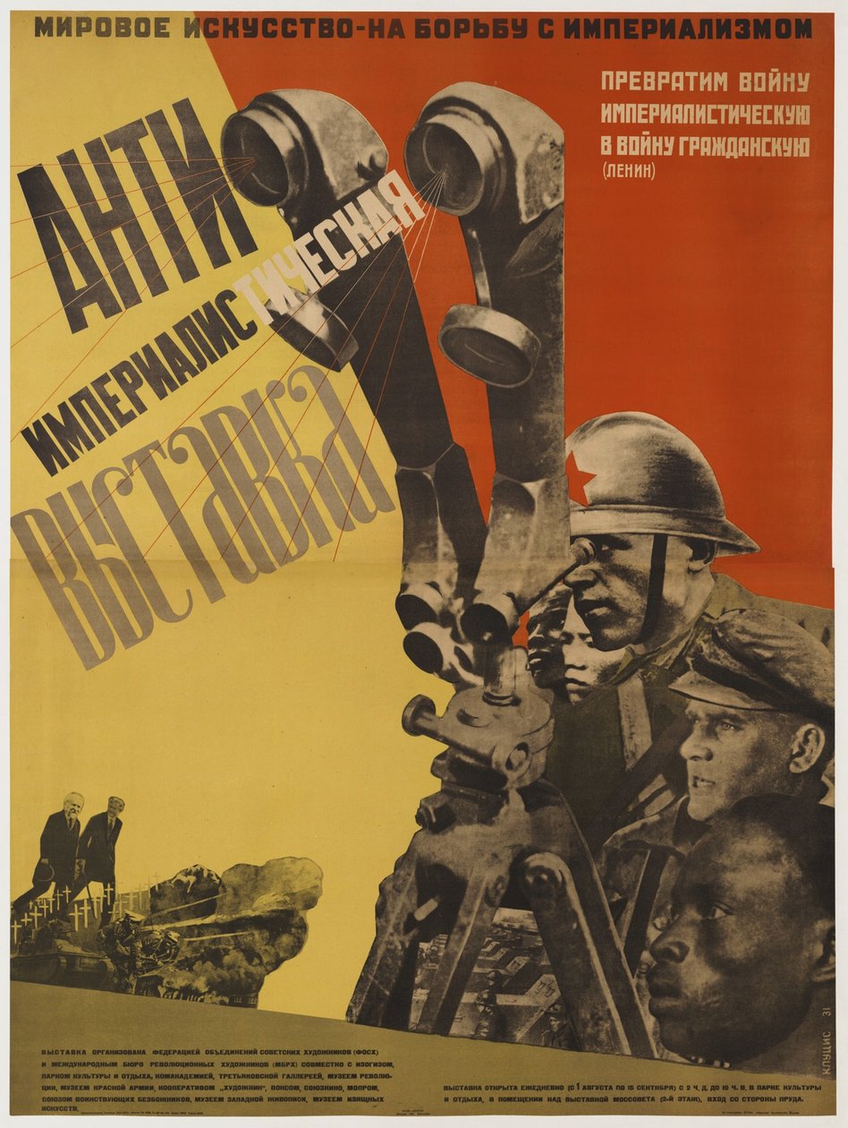 Anti-imperialistisk udstilling, 1931. af Gustav Klutsis
