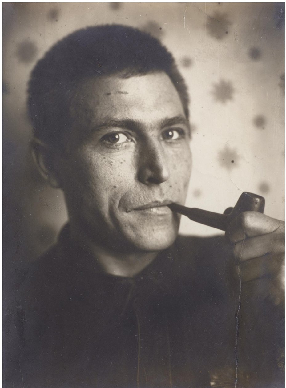 Selvportræt af Gustav Klutsis
