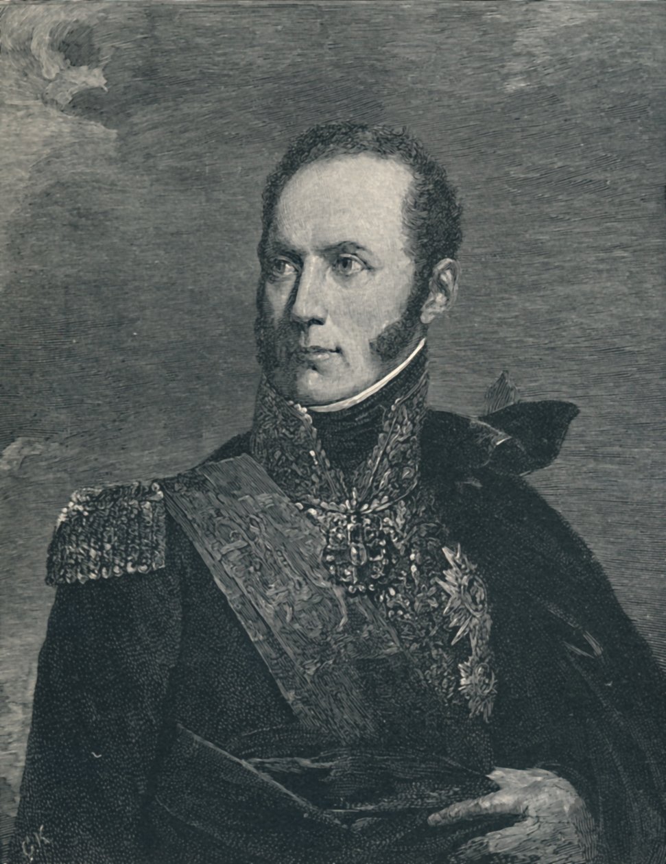 Armand-Augustin-Louis De Caulaincourt - hertug af Vicenza, c1800, 1896 af Gustav Kruell