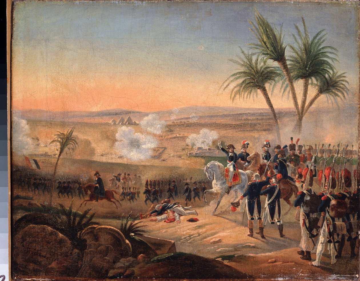 Scene af en militær offensiv af Gustav Schwarz