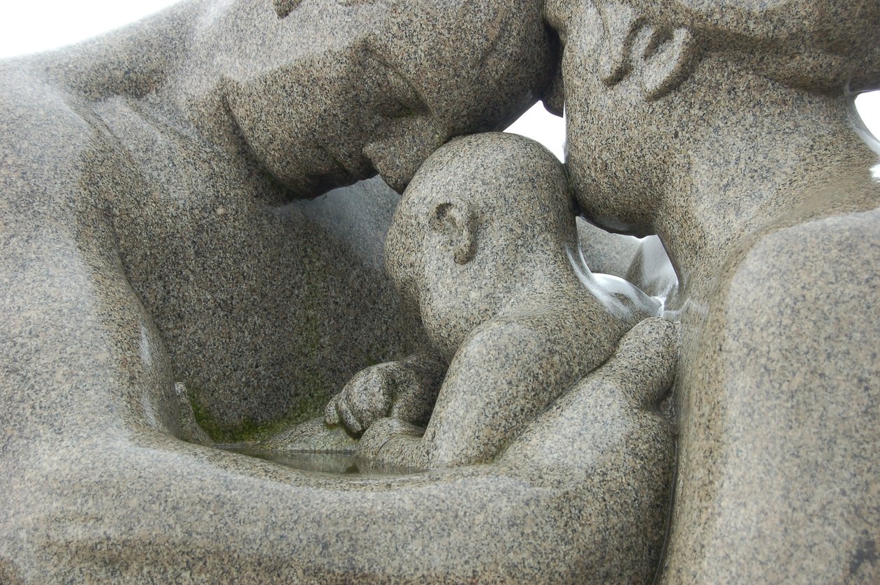Skulpturer i Vigeland Skulpturpark (foto) af Gustav Vigeland
