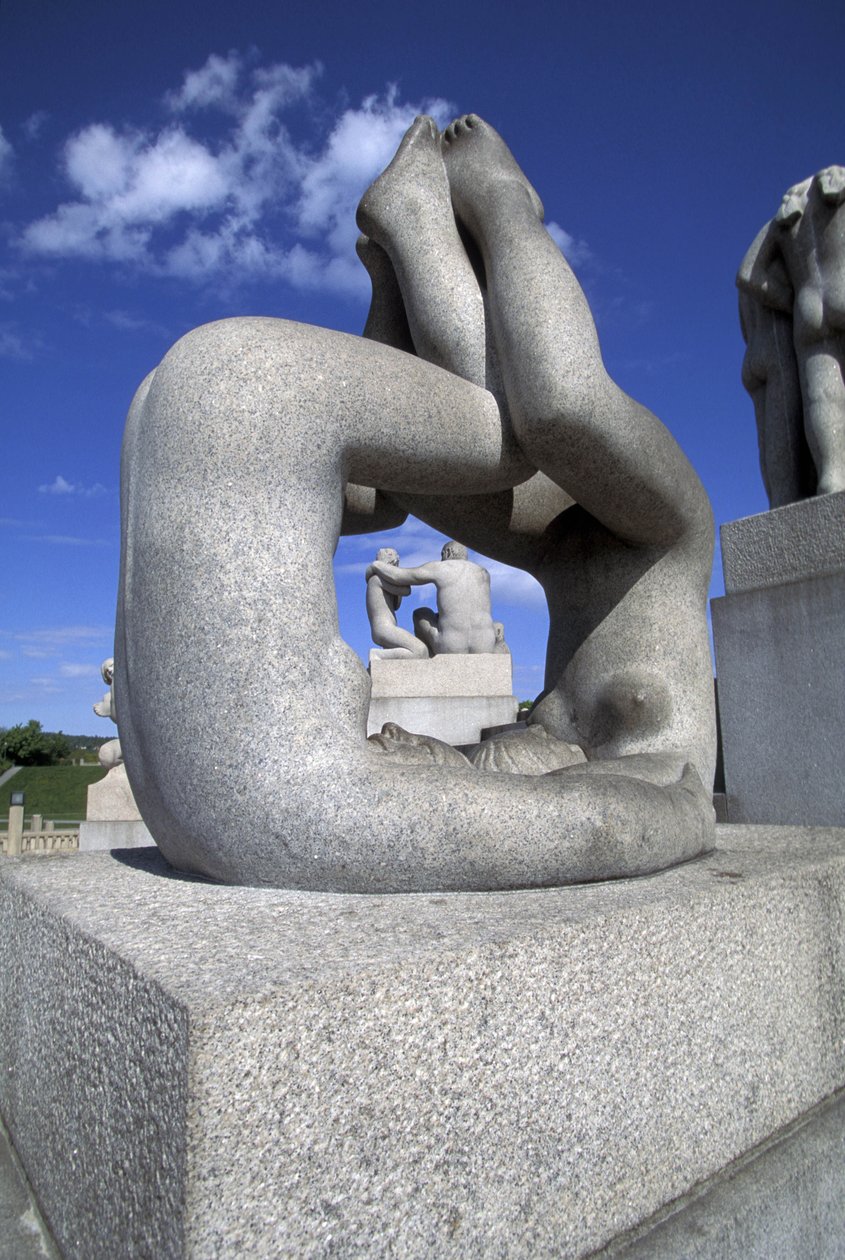 skulptur, Frognerparken, Oslo, Norge, Europa af Gustav Vigeland