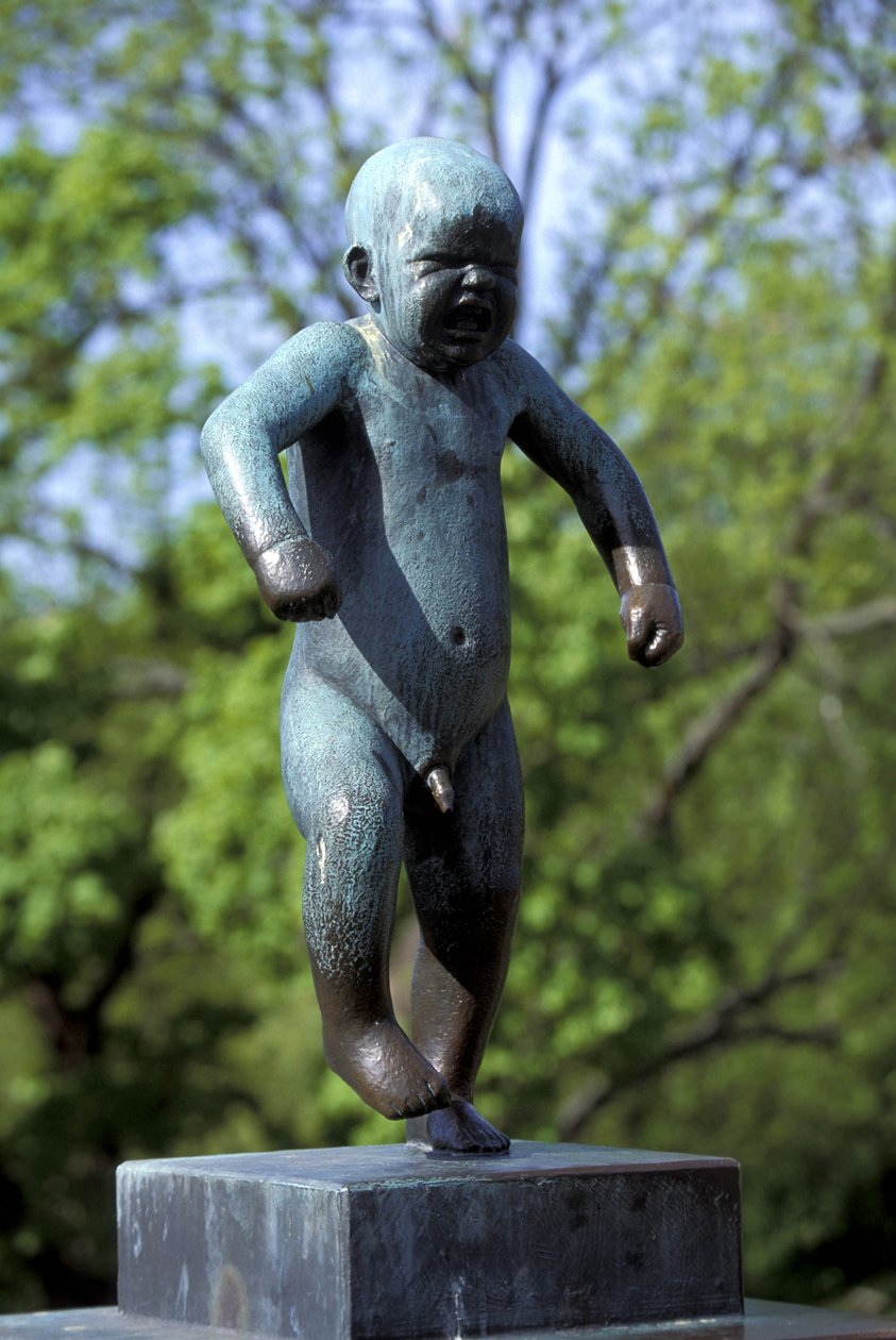 skulptur, Frognerparken, Oslo, Norge, Europa af Gustav Vigeland