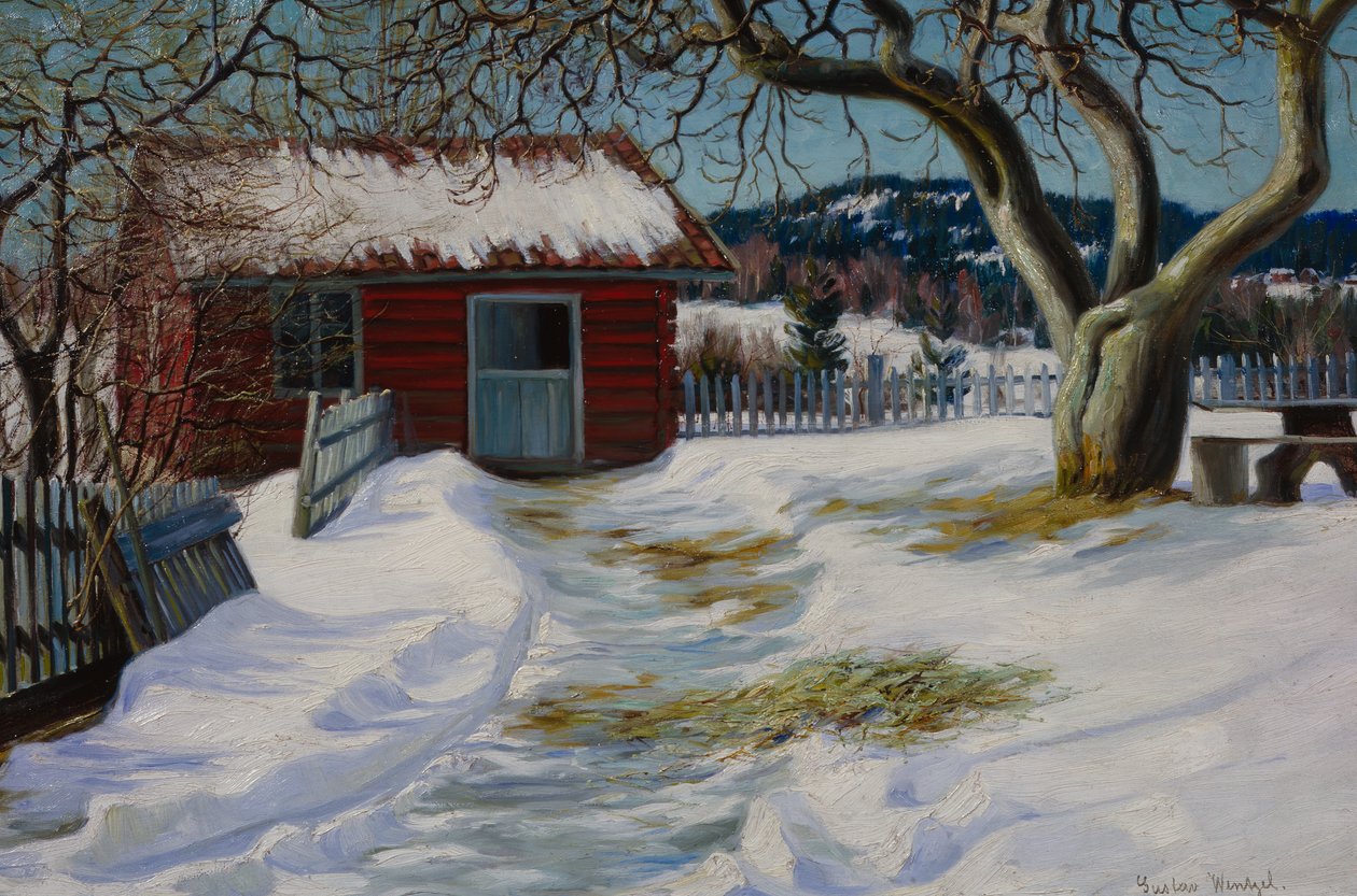 Forårets ankomst af Gustav Wentzel