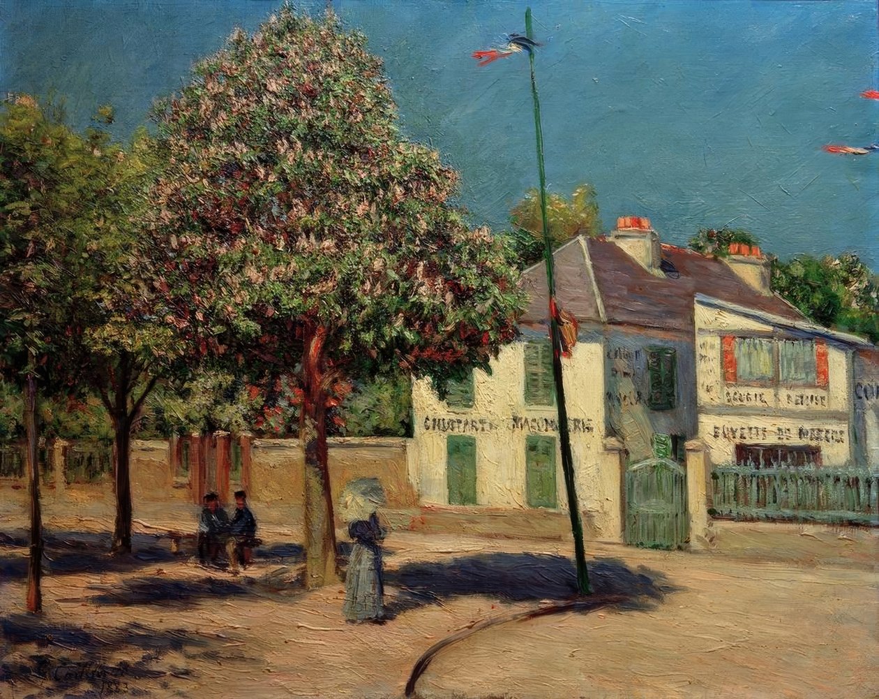 Promenaden i Argenteuil af Gustave Caillebotte