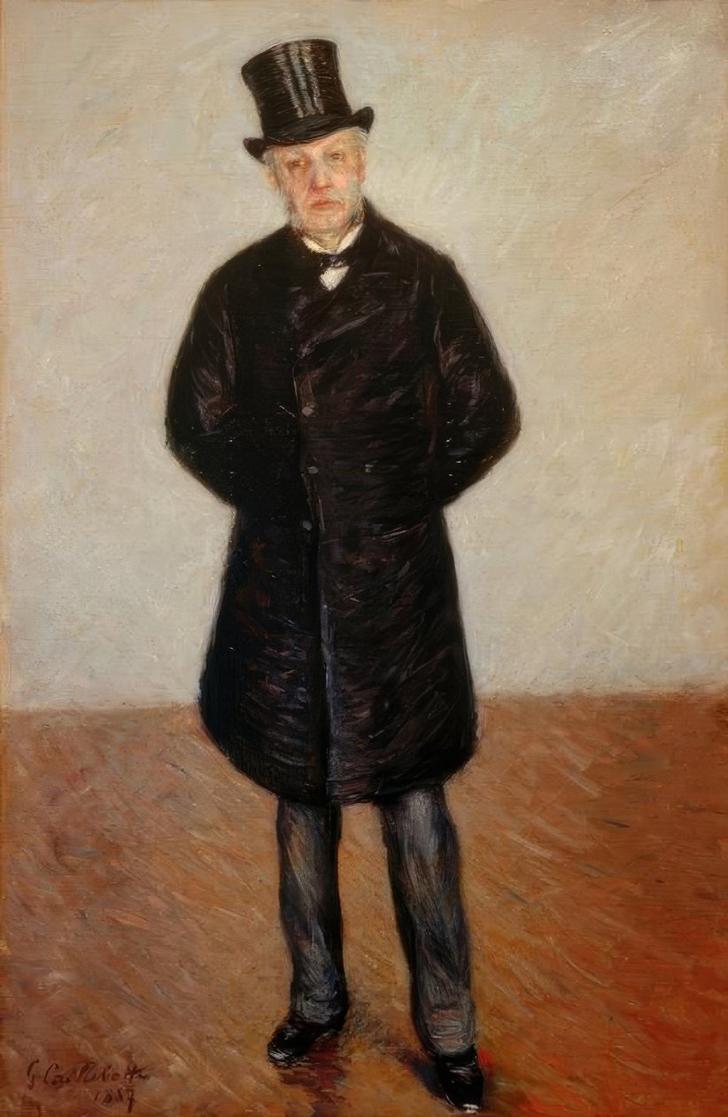 Portræt af Jean Daurelle, også kendt som Portræt af en mand af Gustave Caillebotte