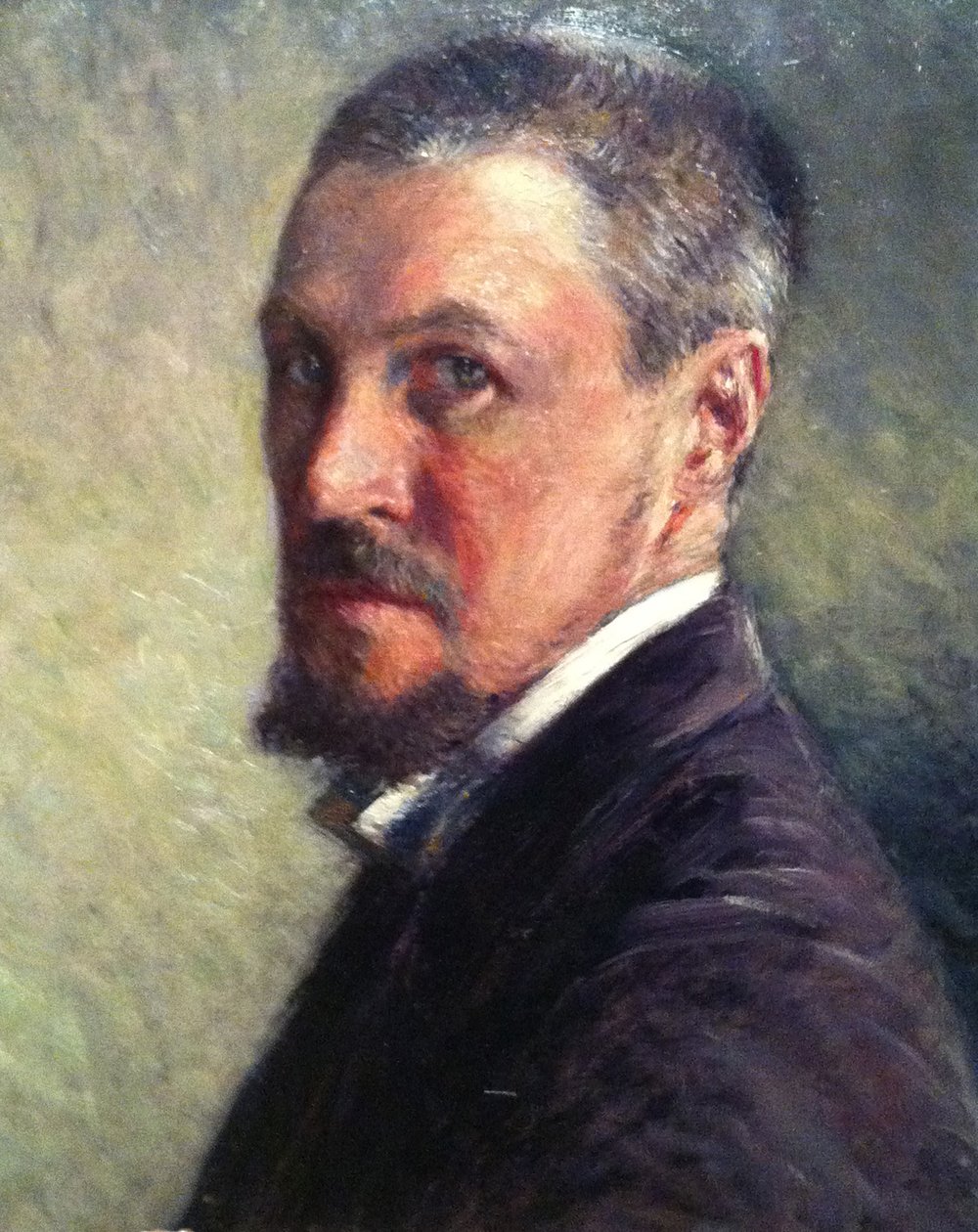 Selvportræt af Gustave Caillebotte