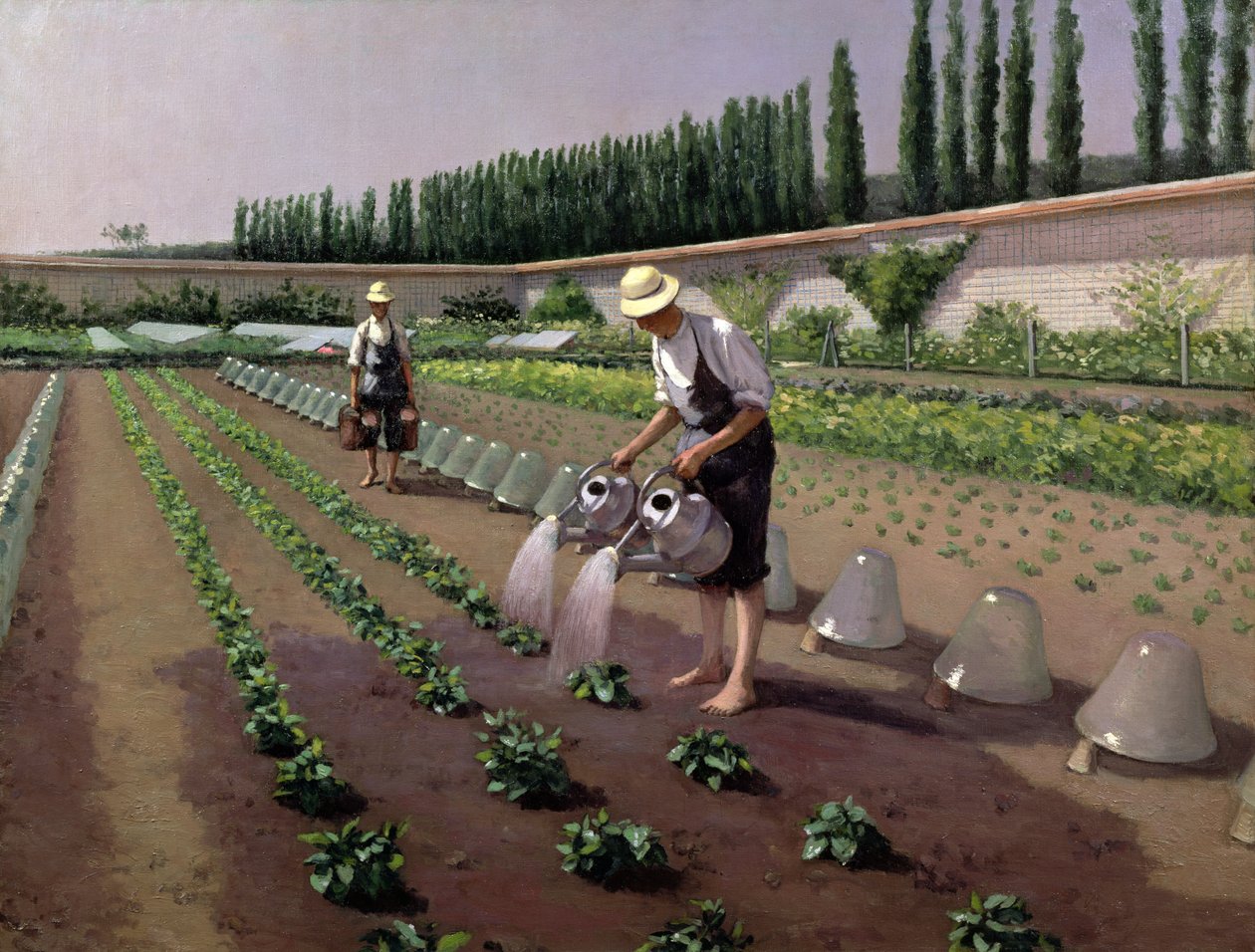 Gartnerne af Gustave Caillebotte