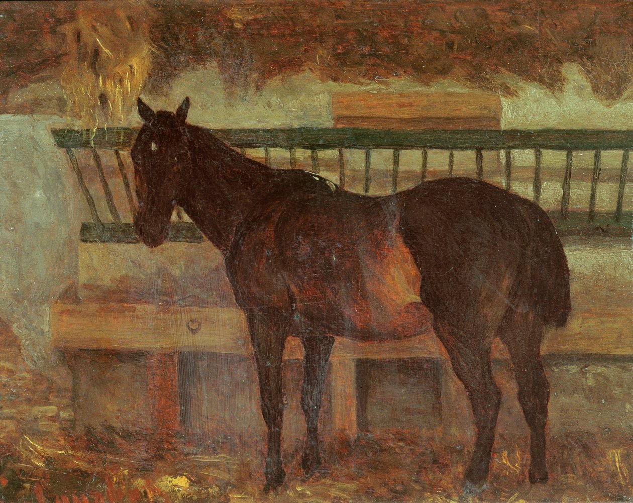 En Stud fra byen Saintes, 1863 af Gustave Courbet
