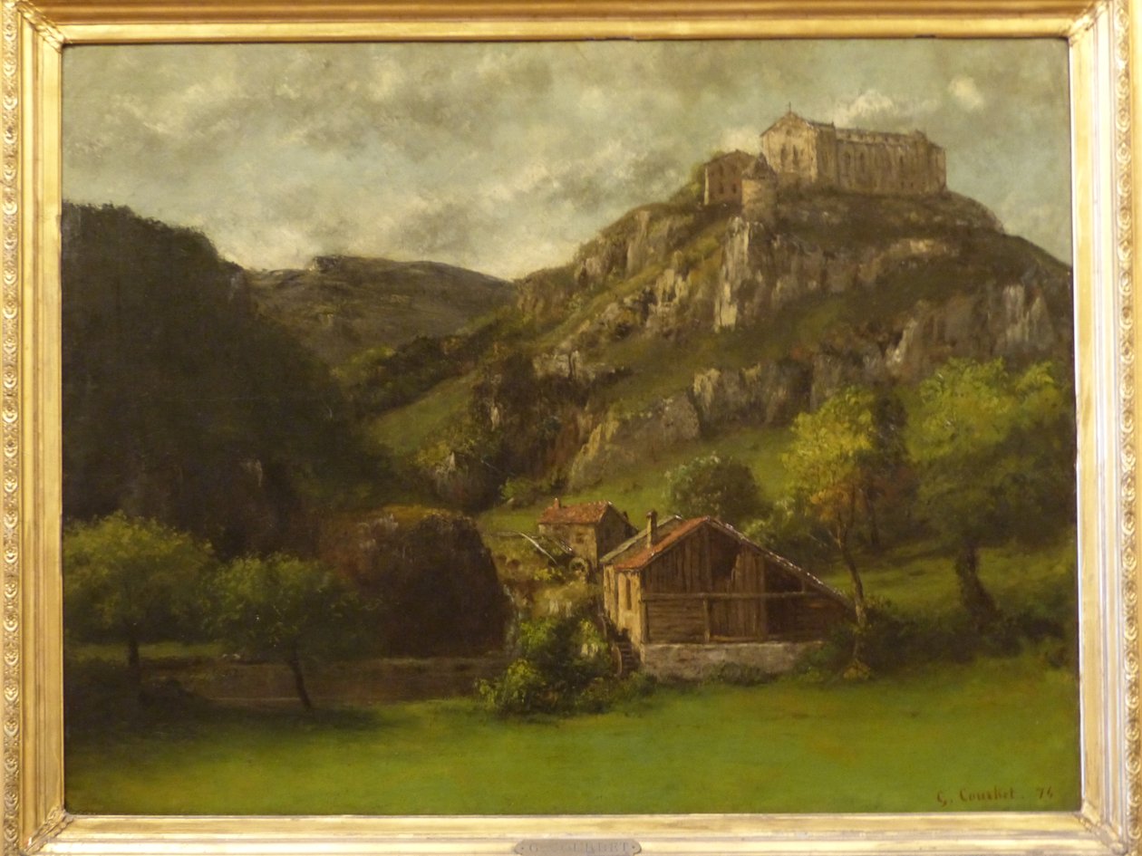 Billedgalleri på øverste etage af Gustave Courbet