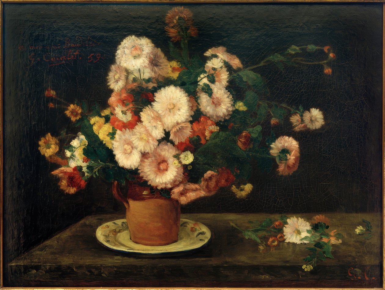 Buket dasters af Gustave Courbet