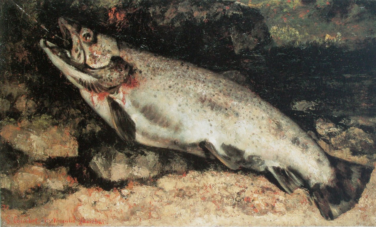 Ørrederne af Gustave Courbet