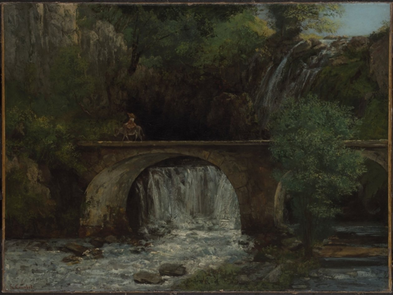 Grand Pont af Gustave Courbet