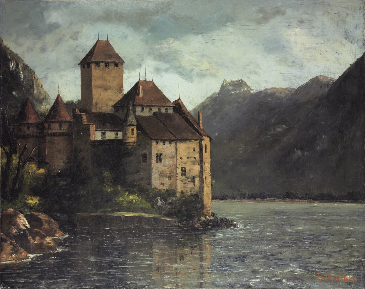 Chillon slot af Gustave Courbet