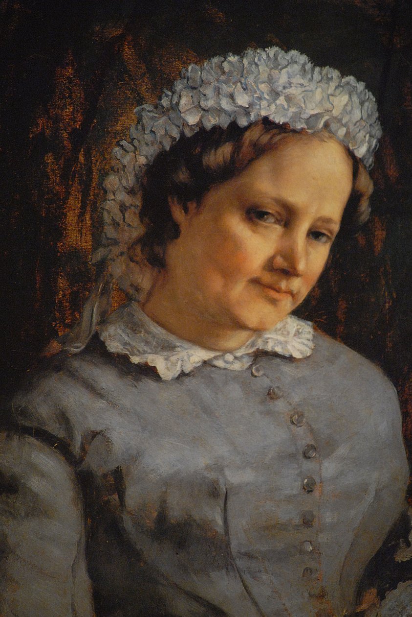 Madame Proudhon af Gustave Courbet