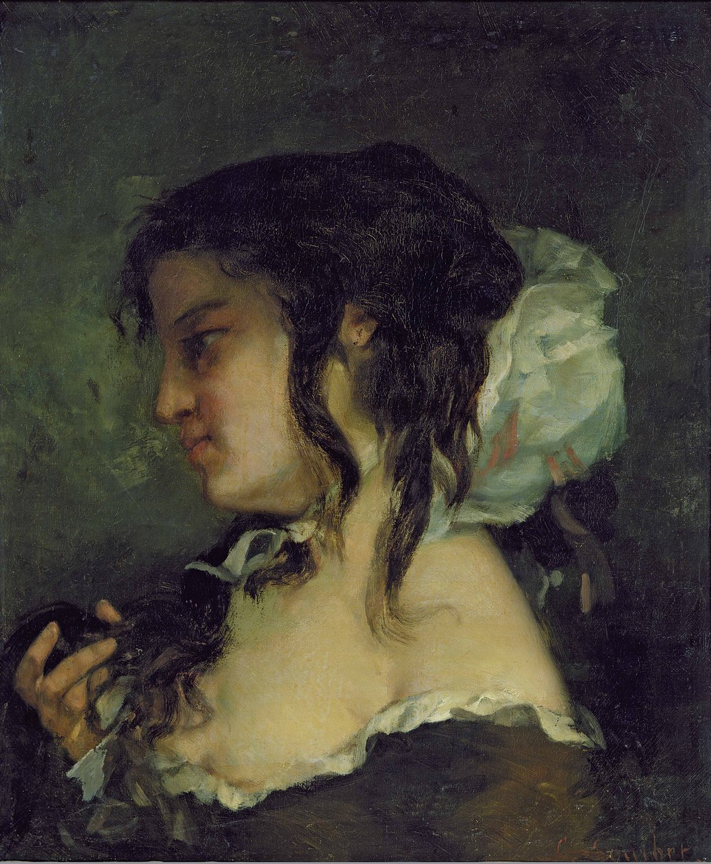 Refleksion, c.1864-66 af Gustave Courbet