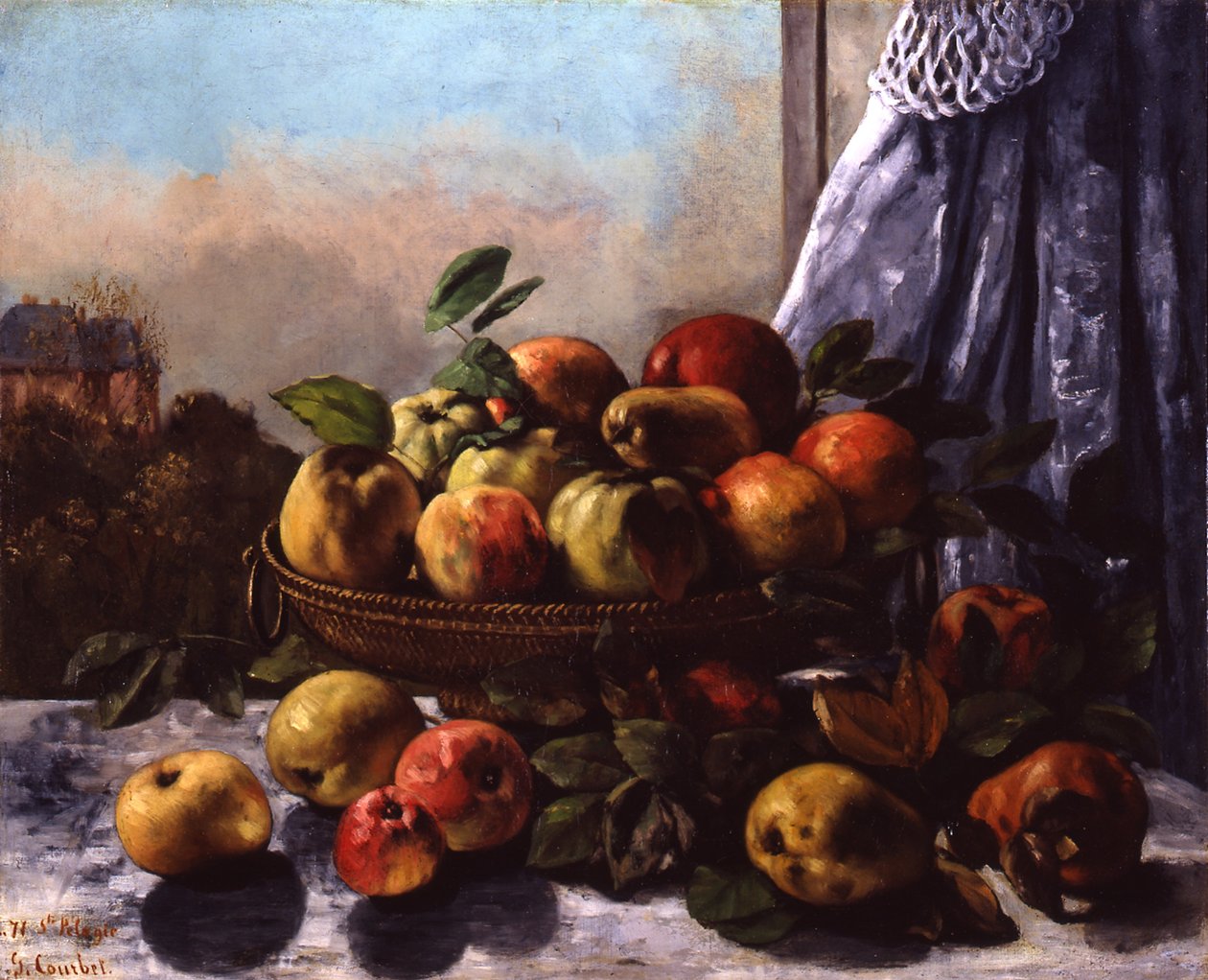 Stilleben: Frugt, 1871 af Gustave Courbet