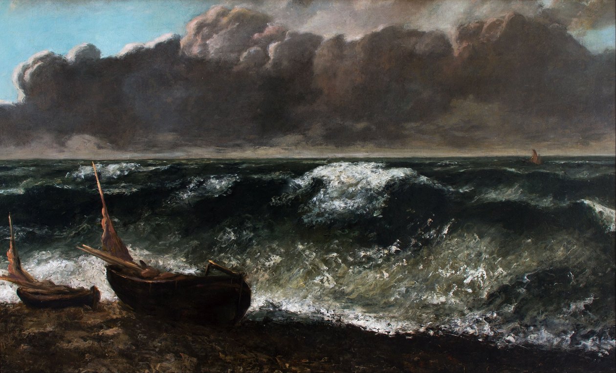 Bølgen af Gustave Courbet