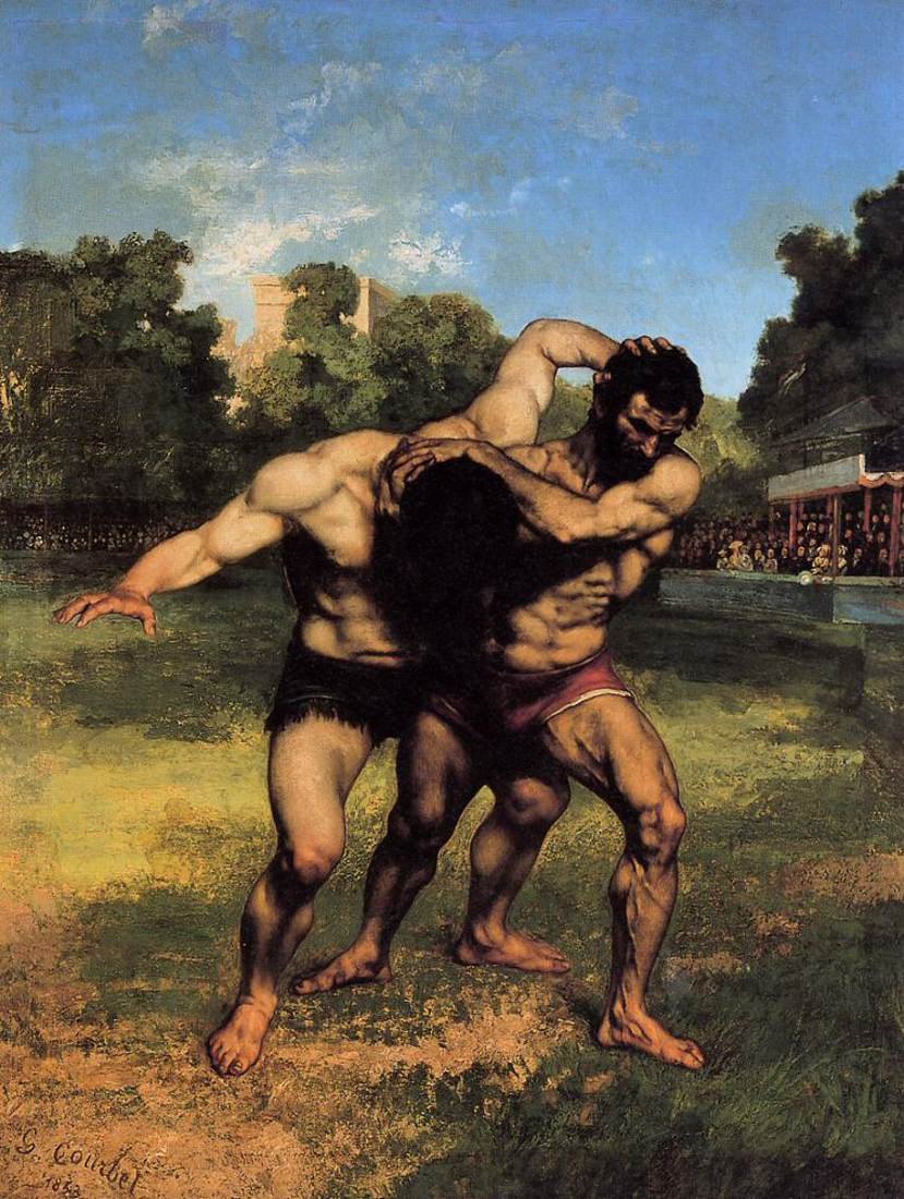 Bryderne af Gustave Courbet