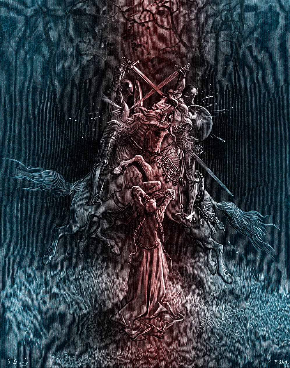 Orlando Furioso af Ludovico Ariosto af Gustave Dore