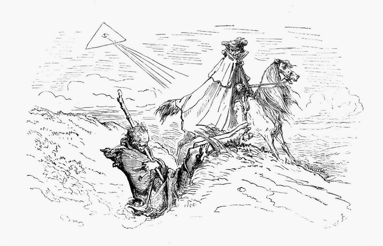 Baron von Munchausen af Gustave Dore