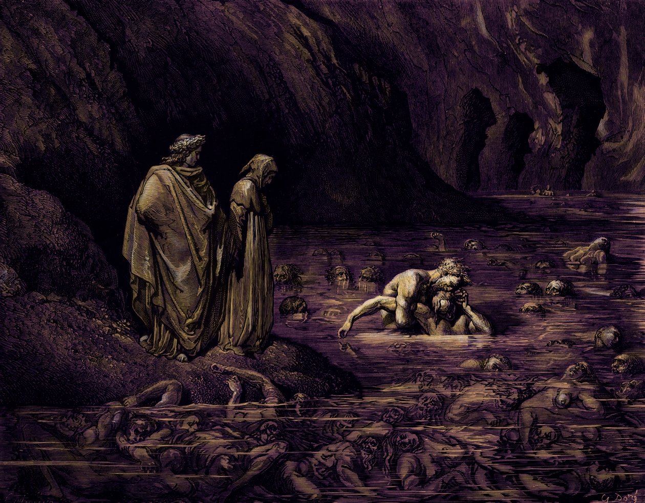 Dante Alighieri Den guddommelige af Gustave Dore