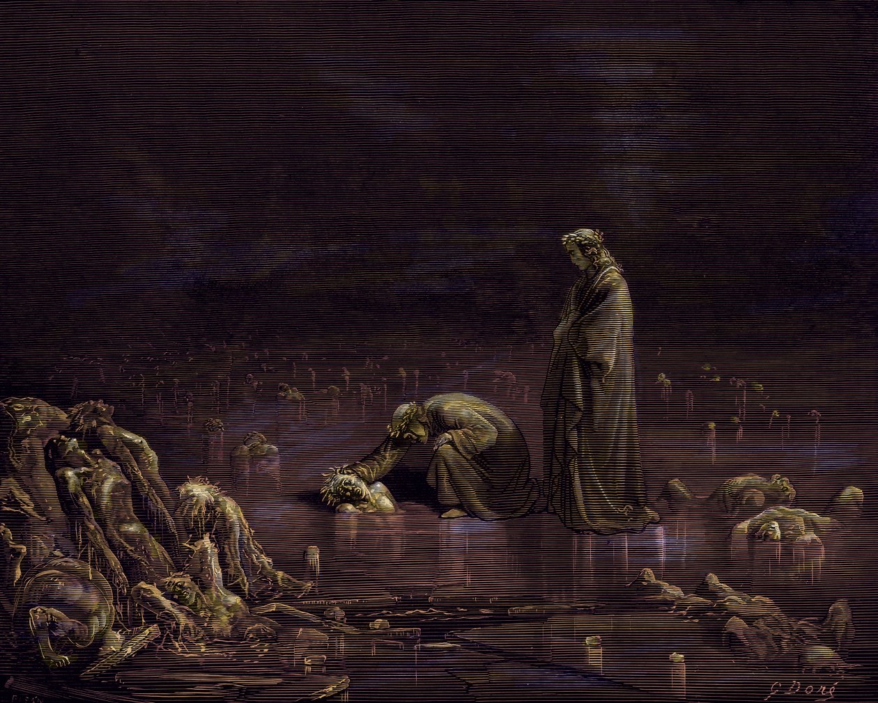Dante Alighieri Den guddommelige af Gustave Dore