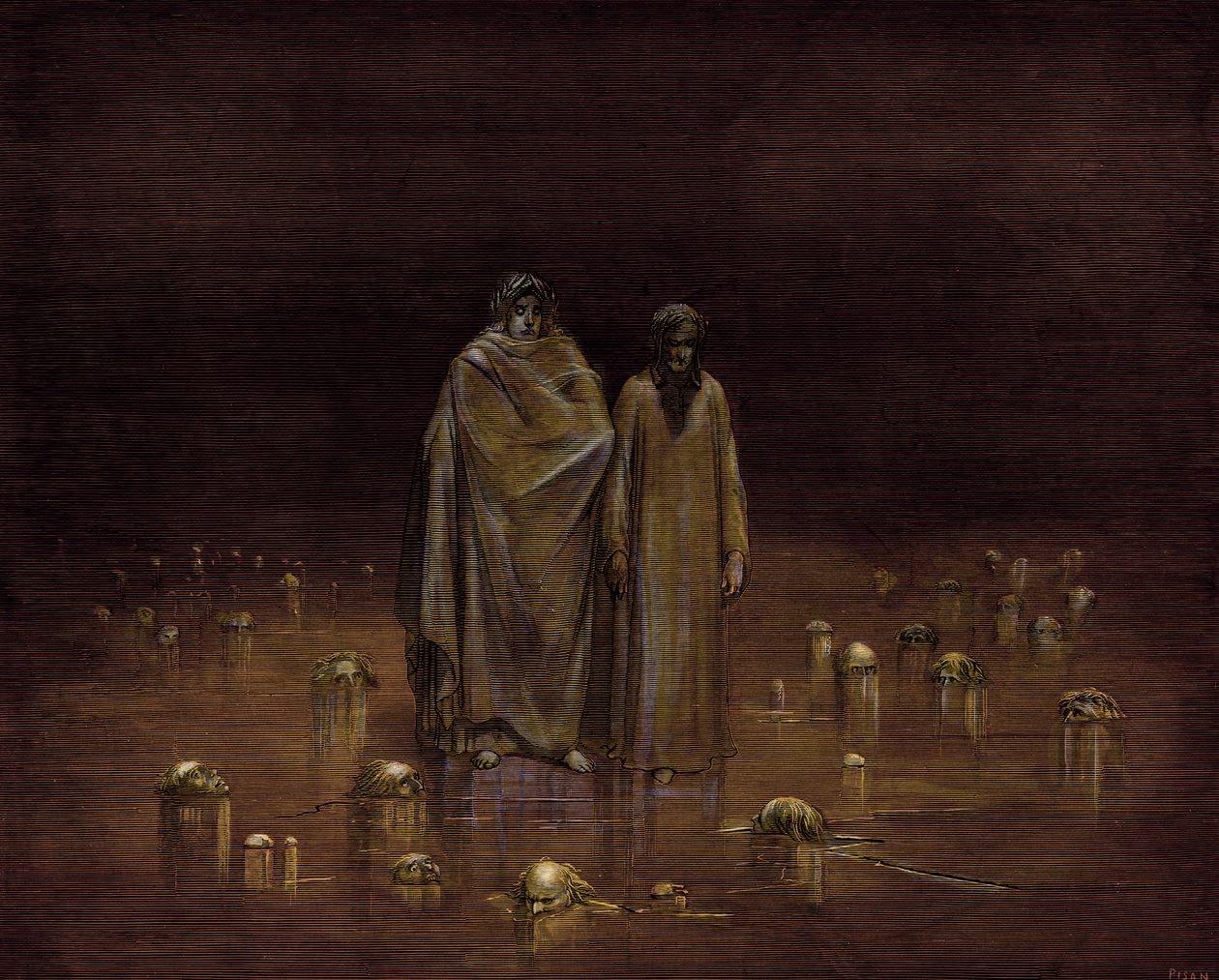 Dante Alighieri Den guddommelige af Gustave Dore