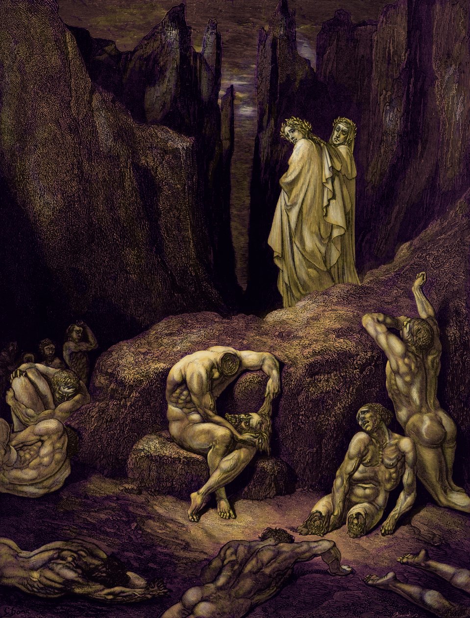 Dante Alighieri Den guddommelige af Gustave Dore