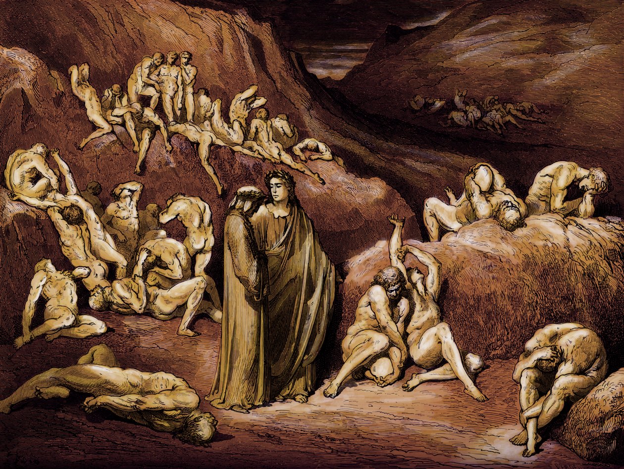 Dante Alighieri Den guddommelige af Gustave Dore