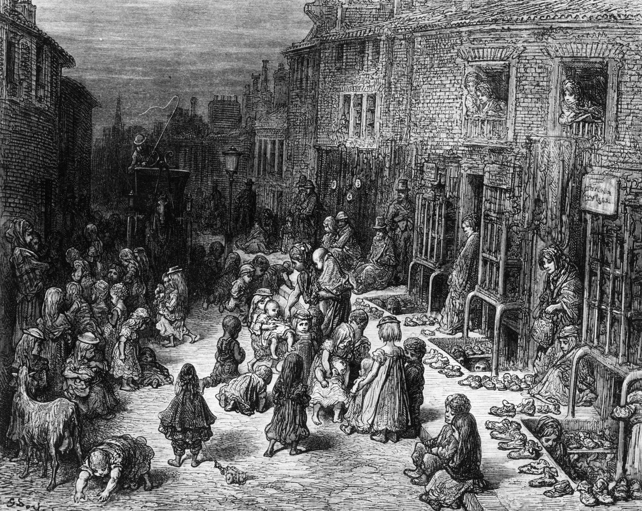 Dudley Street, Seven Dials, fra 