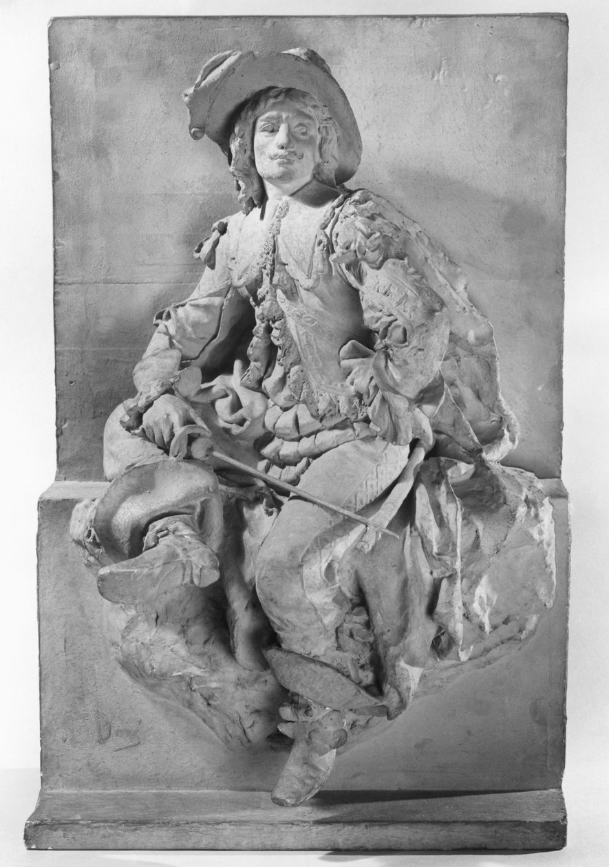Model til monumentet for Alexandre Dumas Pere, d