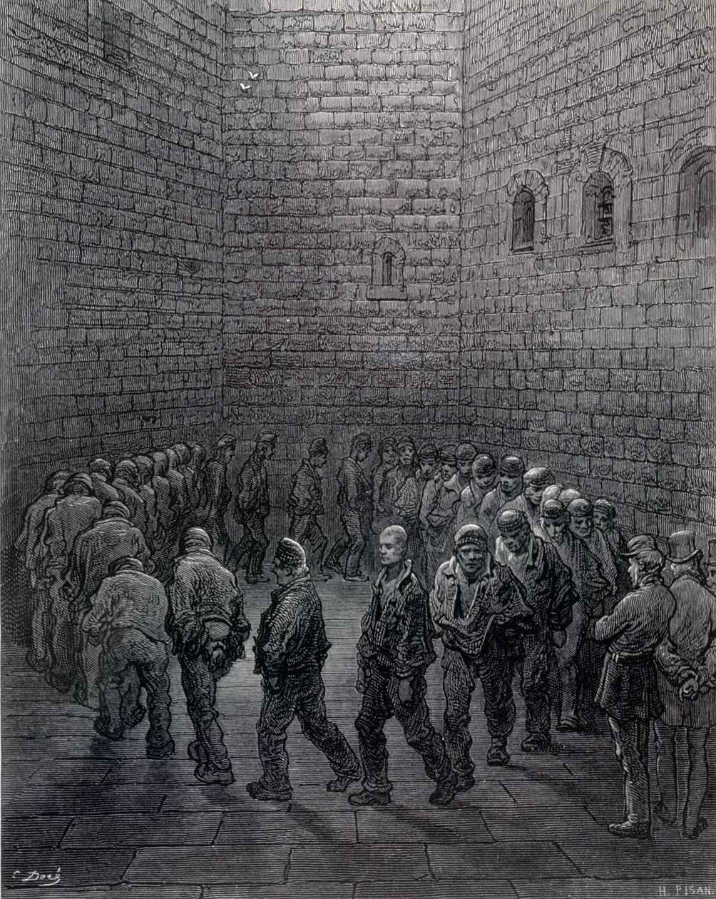 Newgate - Exercise Yard, fra 