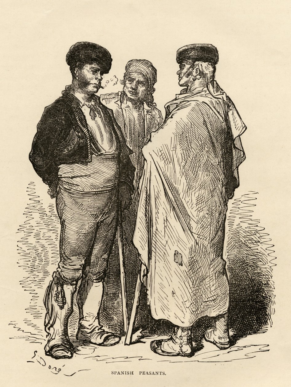spanske bønder af Gustave Dore