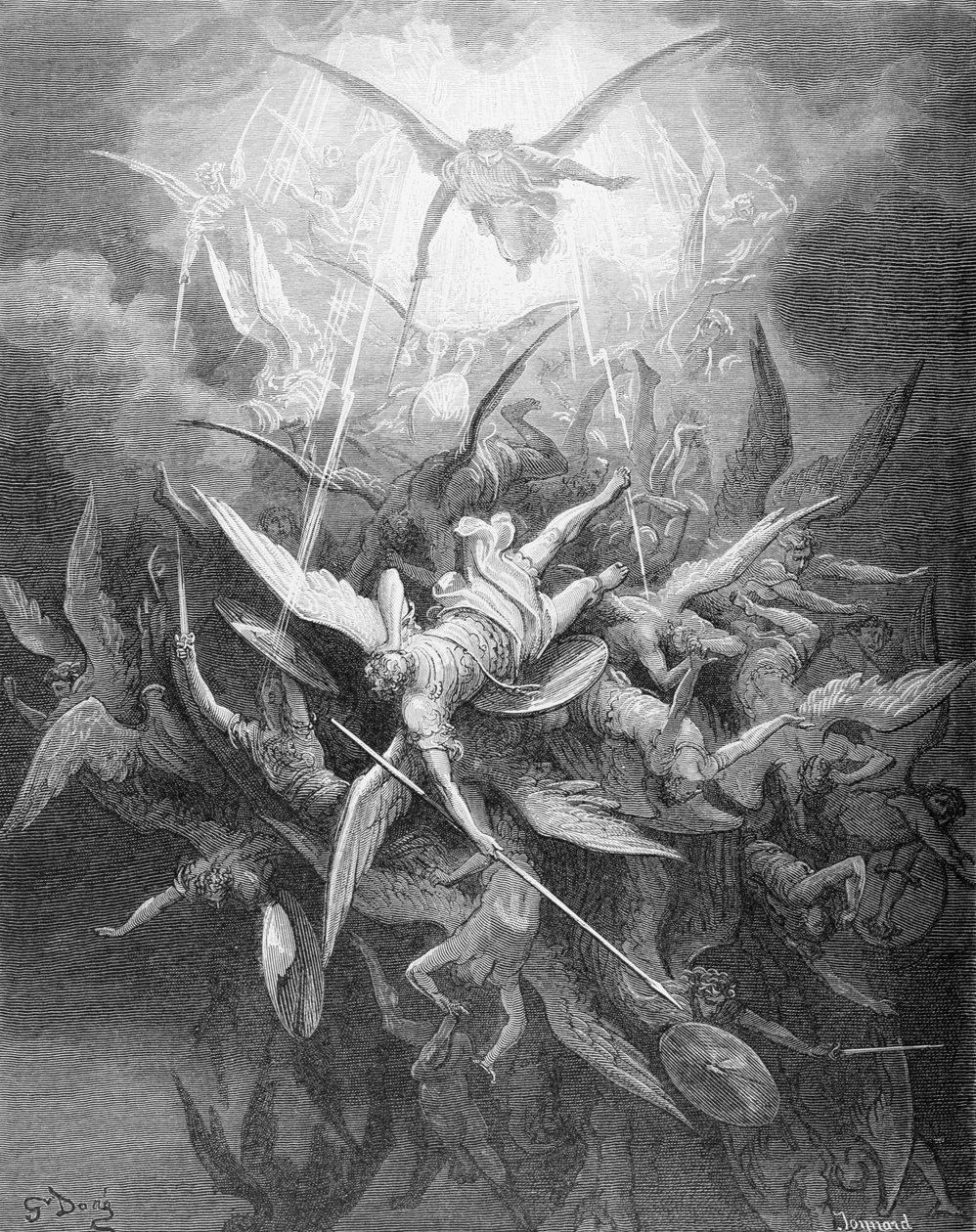 The Fall of the Rebel Angels, fra bog I af 