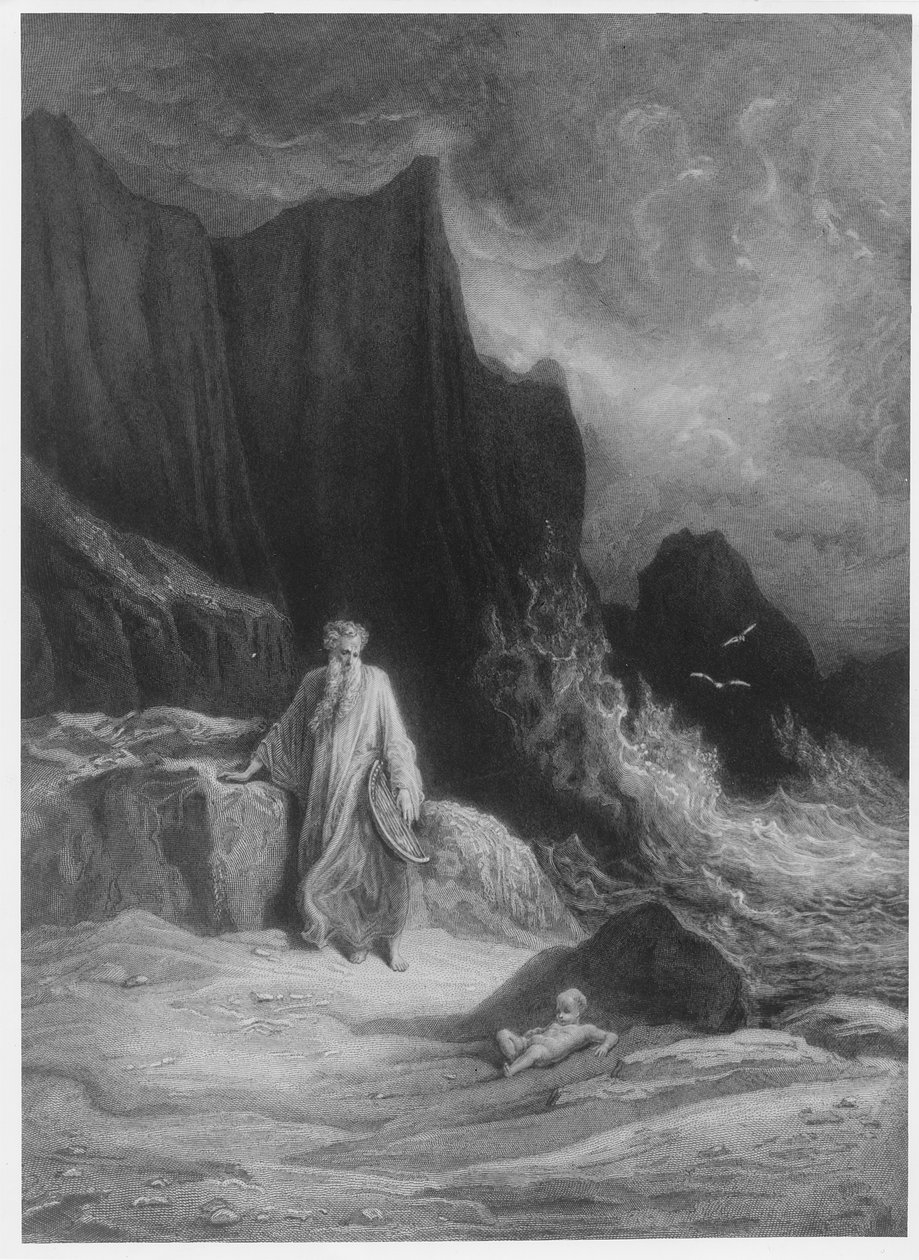The Finding of King Arthur, illustration fra 