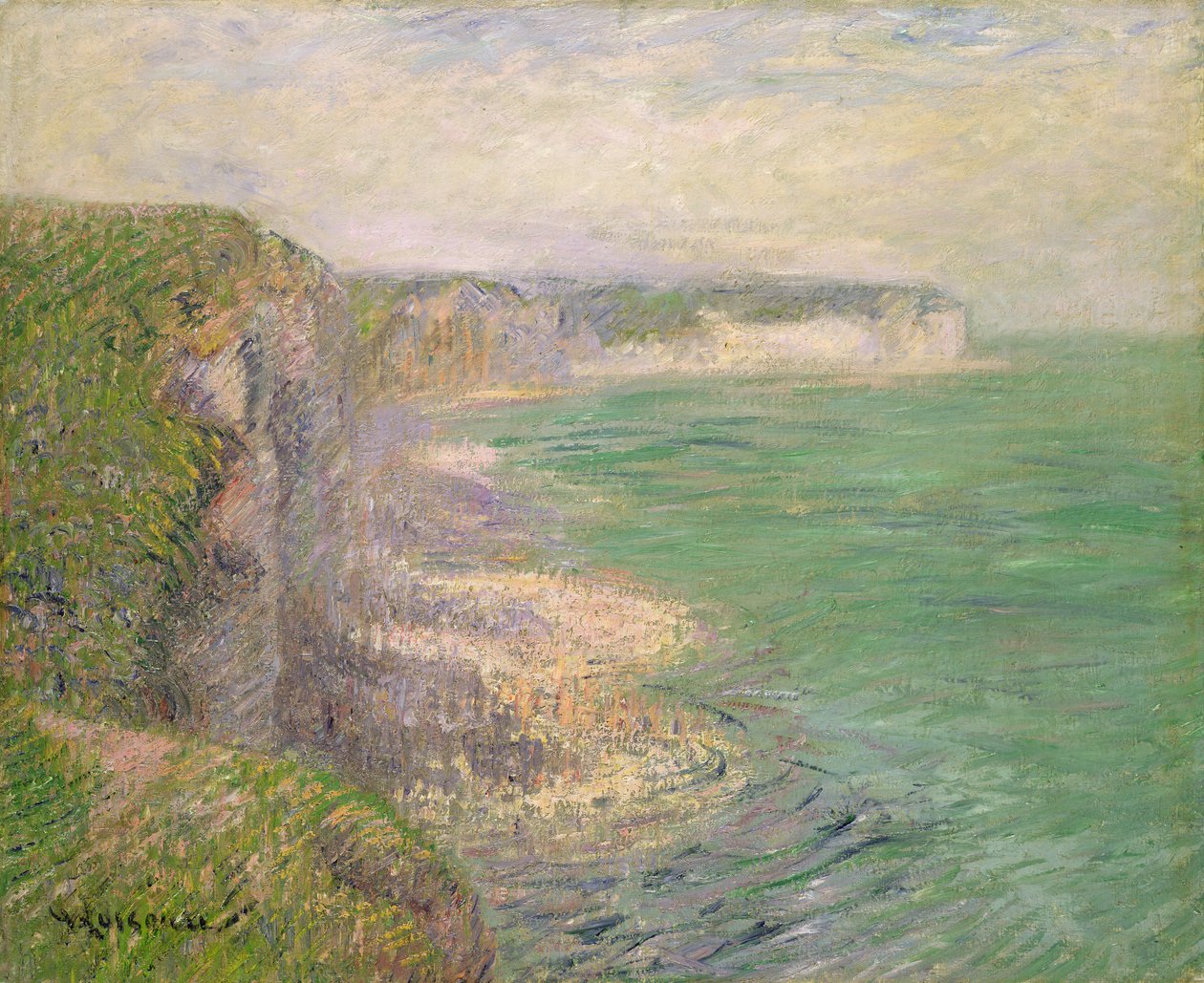 Klipperne ved Fecamp, ca. 1920 af Gustave Loiseau