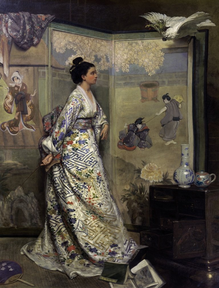 Beundreren af Japan af Gustave Léonard de Jonghe