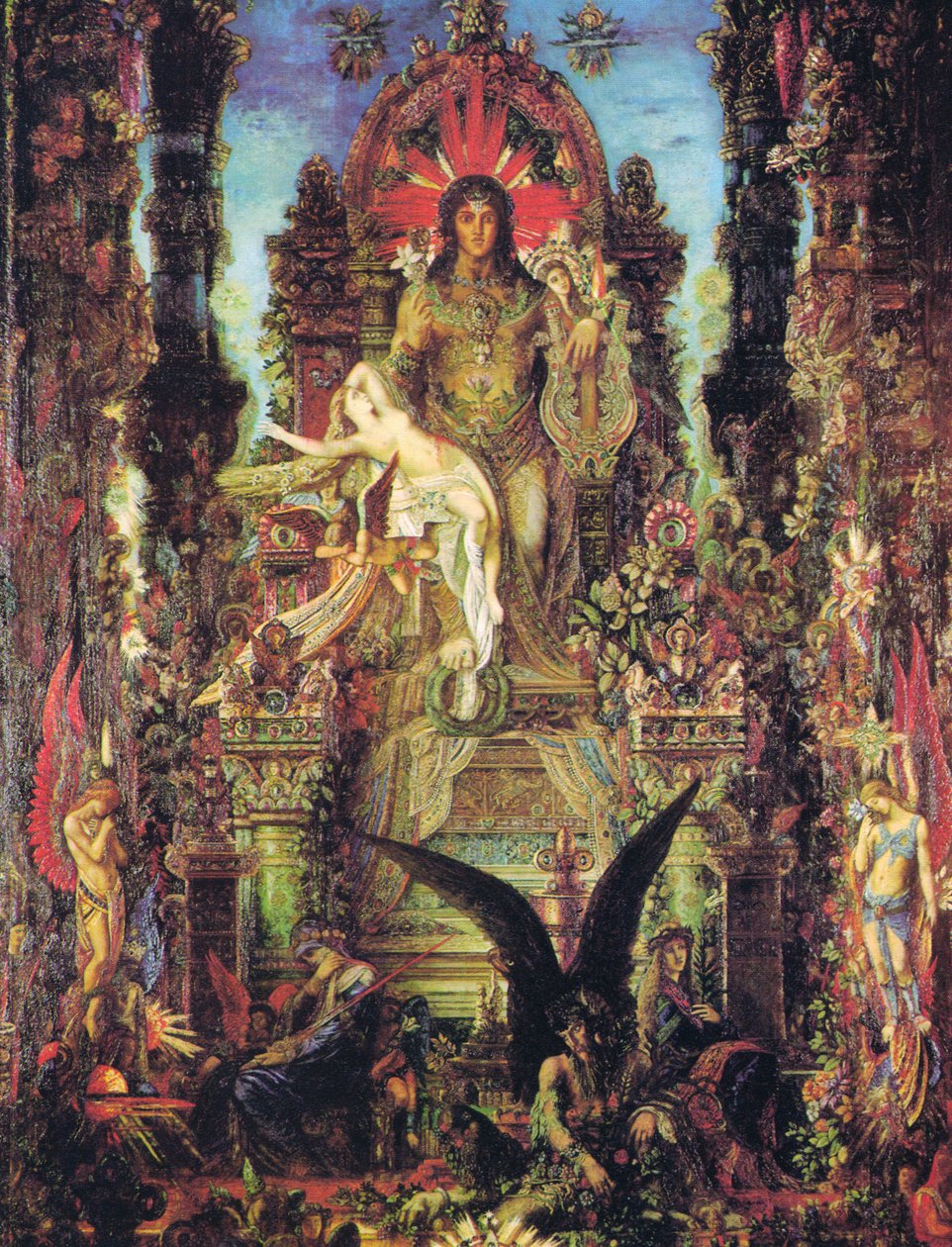 Jupiter og Semele af Gustave Moreau