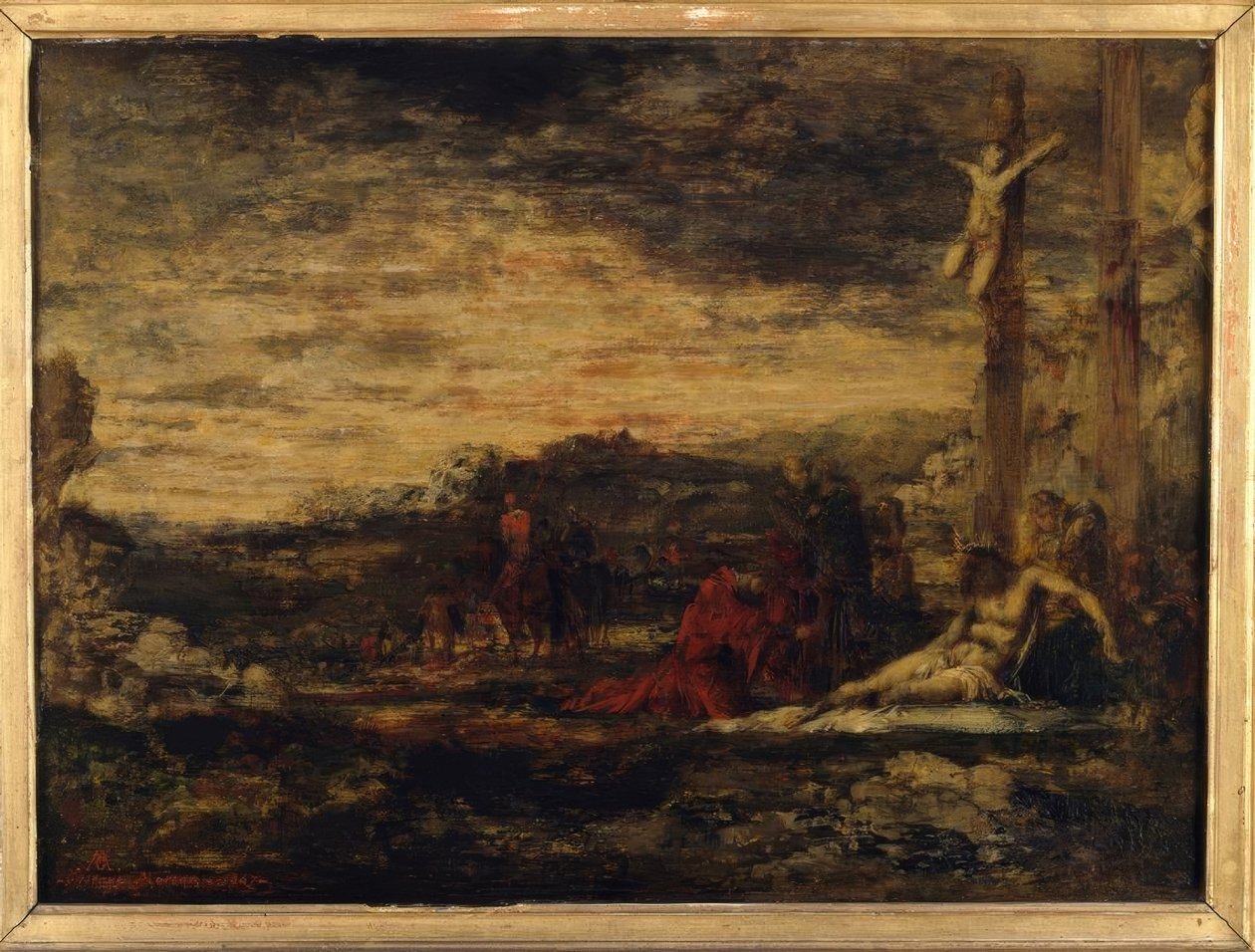 Le Calavaire af Gustave Moreau