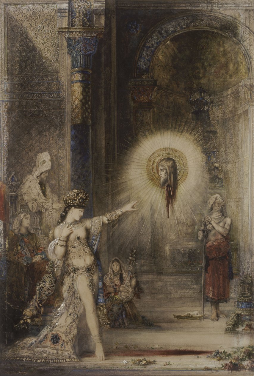 Skærmen af Gustave Moreau