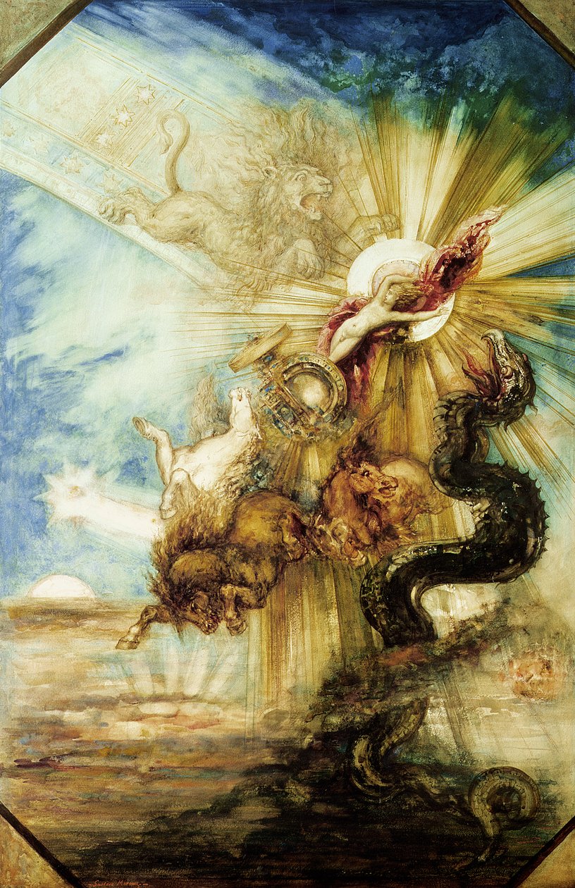 Phaethons fald af Gustave Moreau