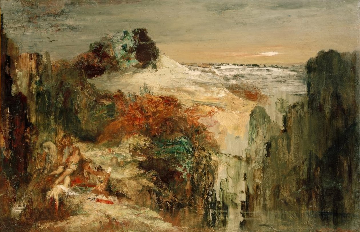 Tomyris og Cyrus af Gustave Moreau