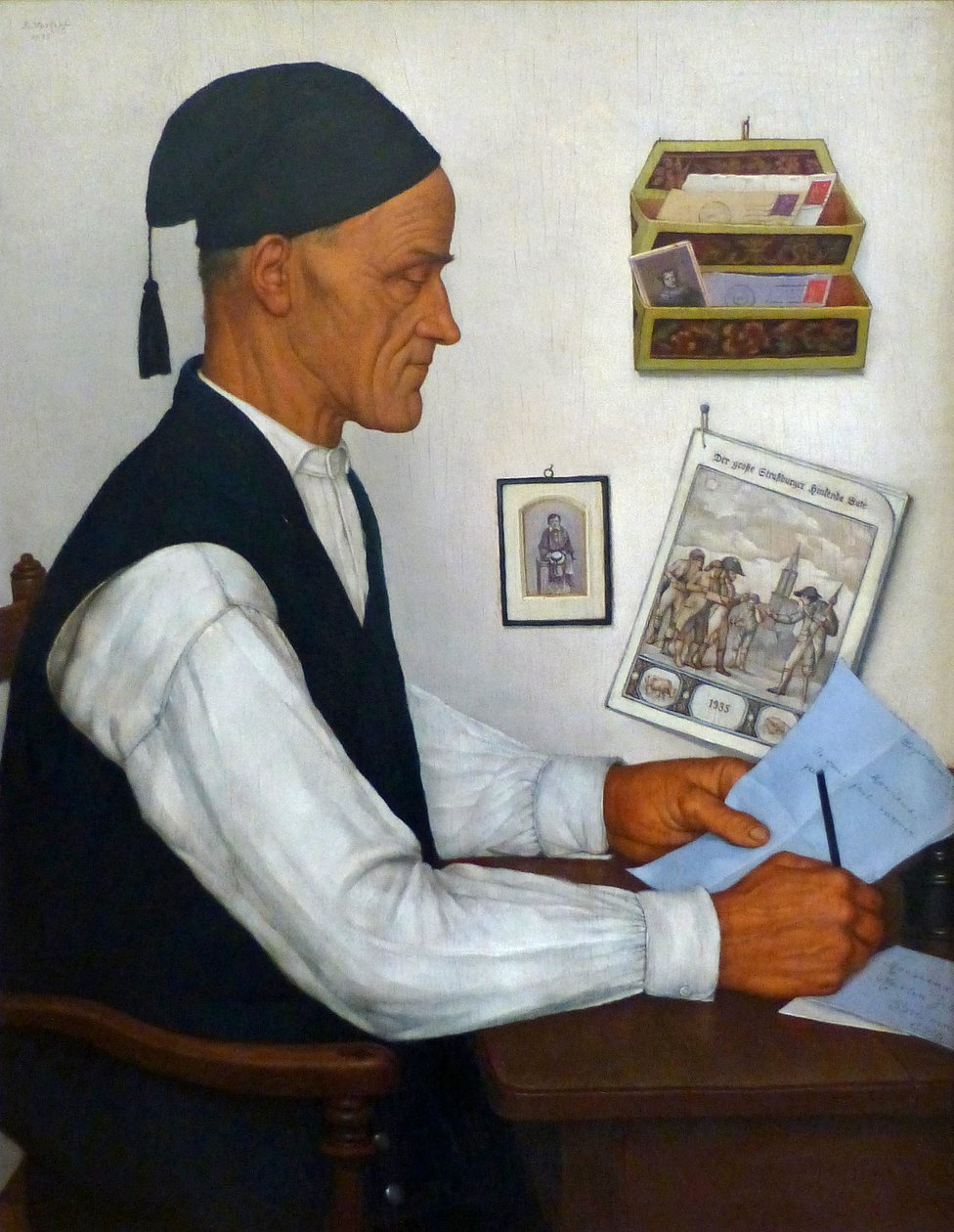 Den lamme budbringer, 1935 af Gustave Stoskopf