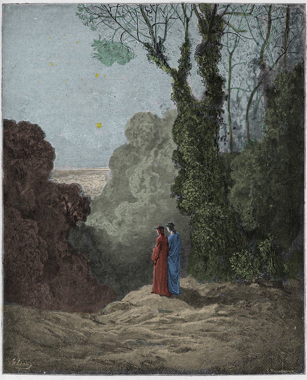 Purgatorio, Canto 1: Digterne ser Venus