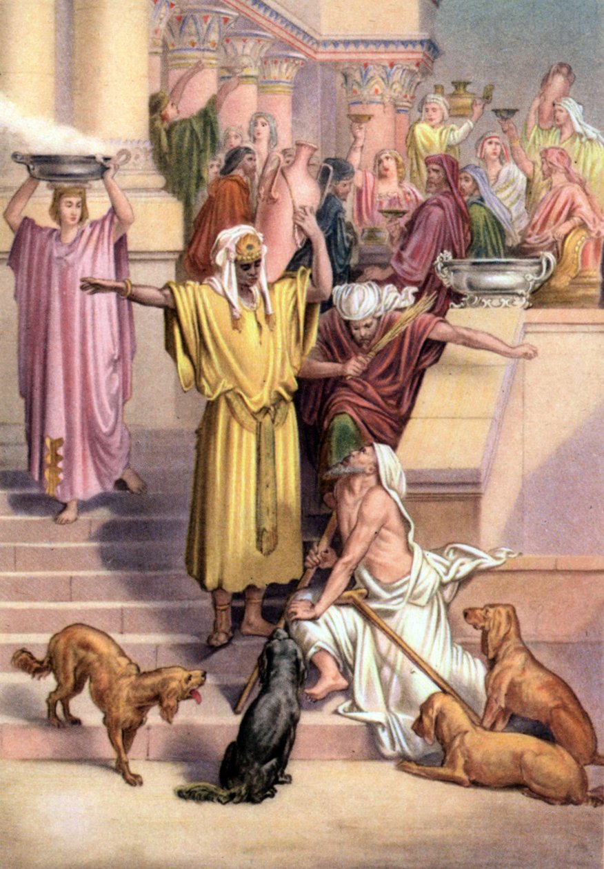 Lignelsen om den rige mand og tiggeren Lazarus, 50